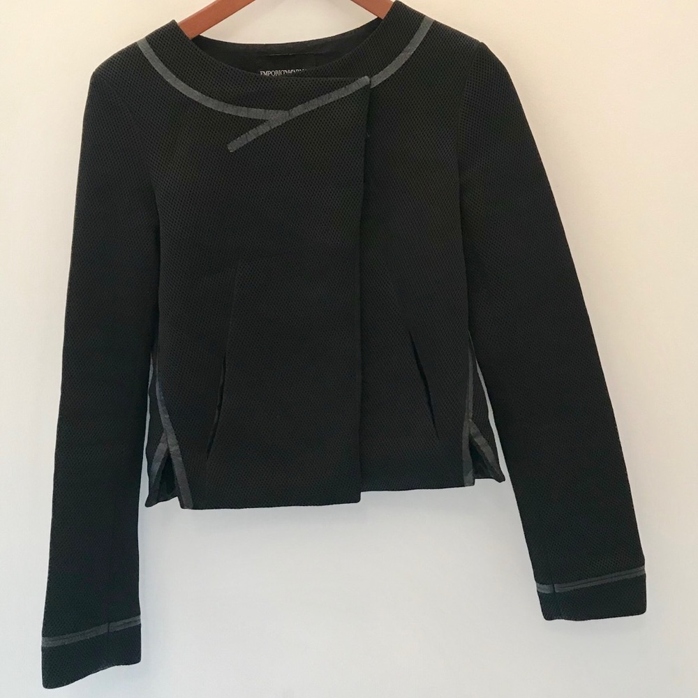 Emporio Armani black jacket Small